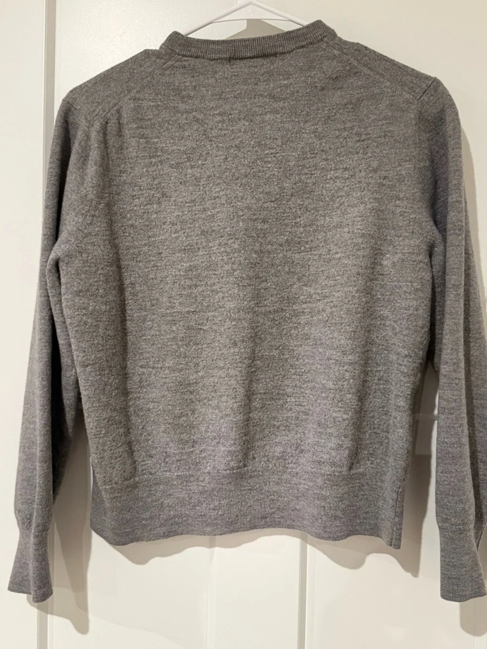 Brooks Brothers Gray Wool Crewneck Sweater